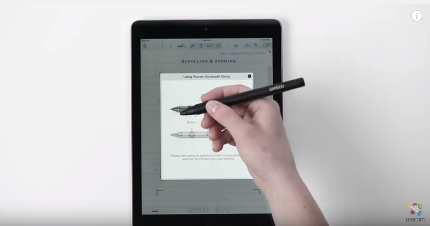 Getting Started: The Bamboo Fineline 2 iPad Stylus