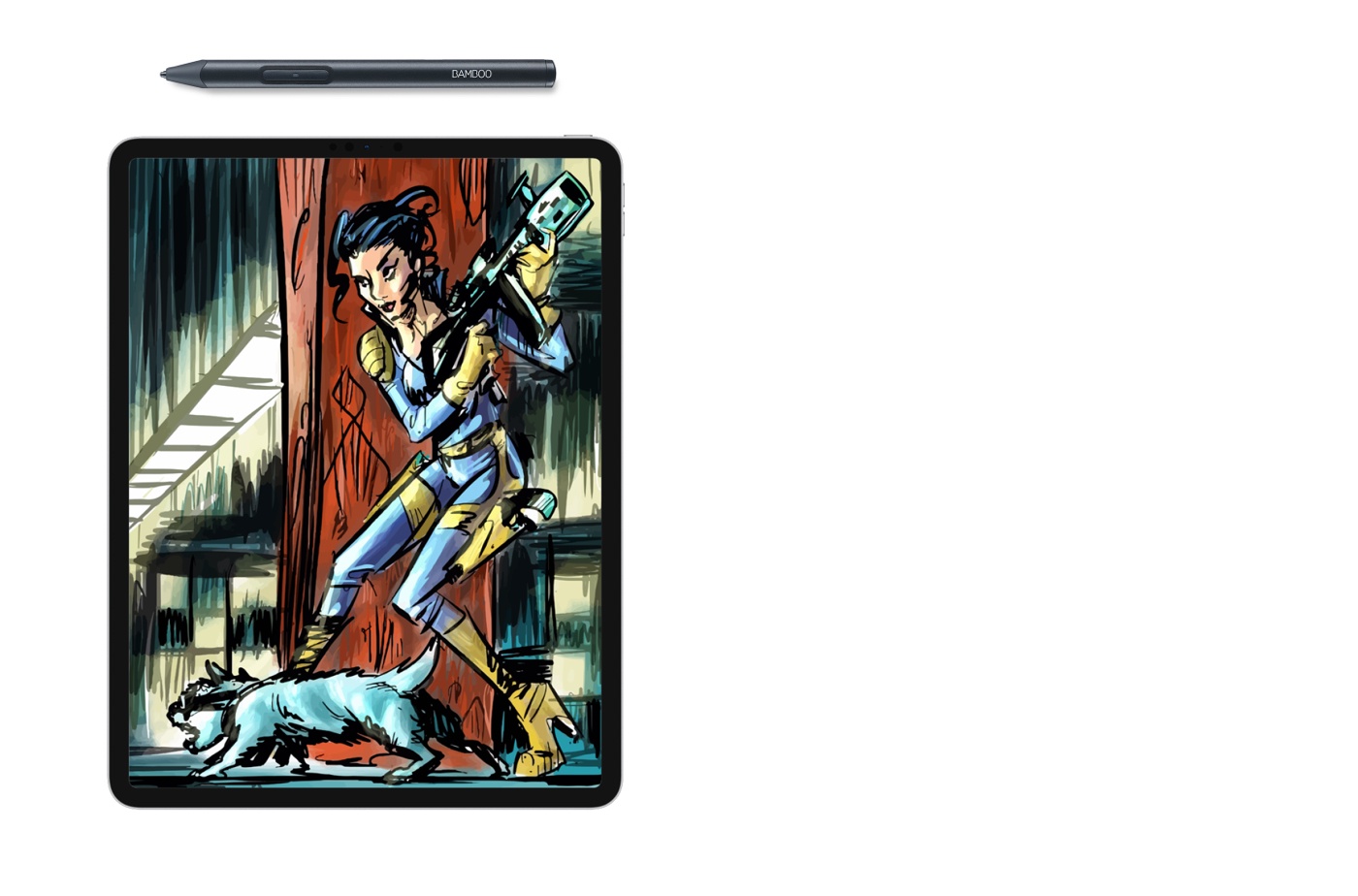 Art on your iPad with a pen - Discover the Wacom Stylus
