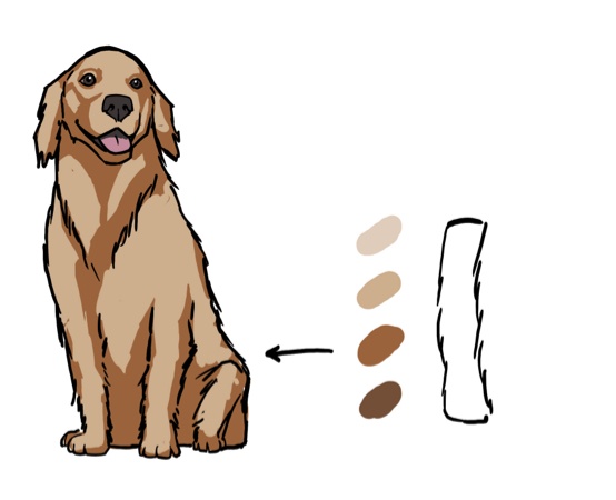 Como desenhar um cão adorável - 6 passos