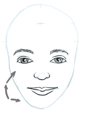 How To Draw A Female Face Step By Step