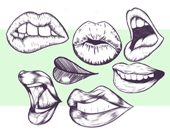 Esboço boca  Mouth drawing, Anime mouth drawing, Manga mouth