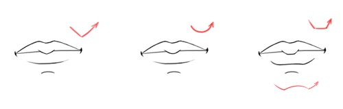 como desenhar a boca em 3 passos rápido simples e fácil.#desenho #tuto