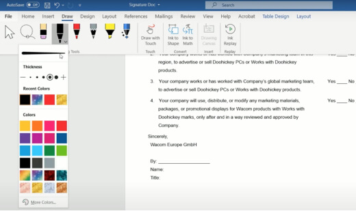 How To Draw in Microsoft Word Documents