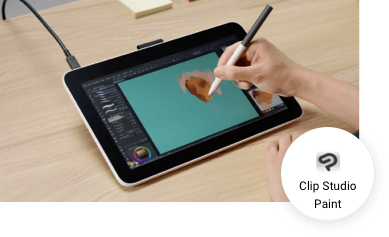 Wacom One Drawing Tablet with Screen, 13.3 Pen Display for Mac