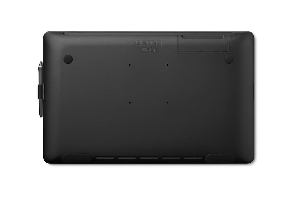 Wacom Cintiq 22 view from the back