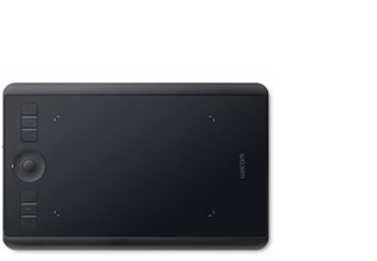 Wacom Intuos Pro Special Edition PTH-651 S1 Pen Touch Tablet Medium Silver  Black