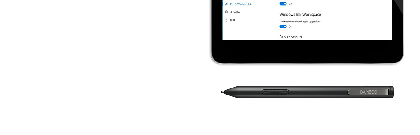 Getting Bamboo Ink: stylus optimized for Windows Ink
