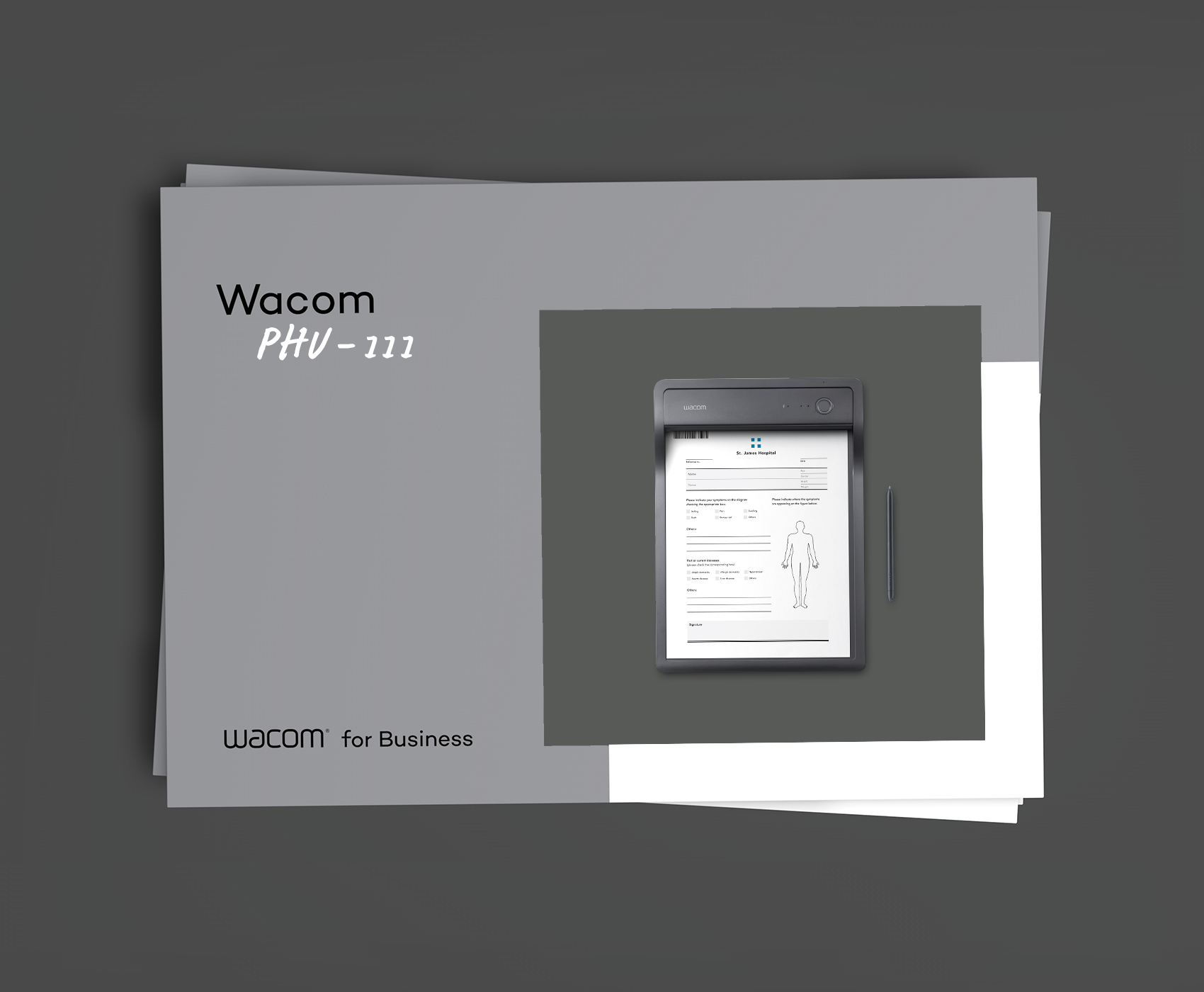 Wacom for Business Data sheet document PHU 111