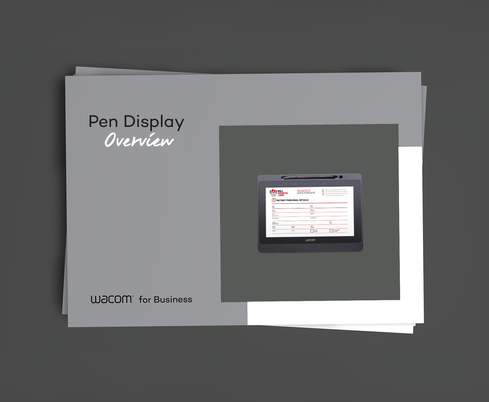 Wacom for Business Data sheet document Pen Display